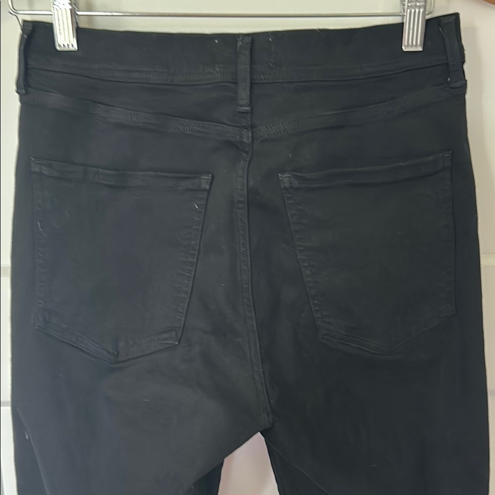 Agolde Women's Jet Black Skinny Jeans - Picture 5 of 7